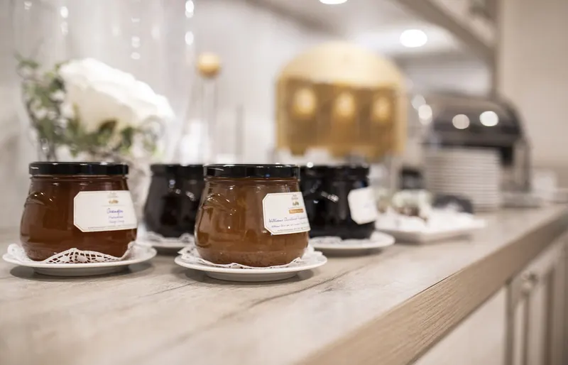 Auswahl am Fr&uuml;hst&uuml;cksbuffet im Wardenburger Hof